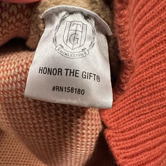 Honor The Gift Otis Knit Sweater Size Small - Picture 4 of 5